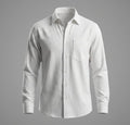Premium Solid White Textured Shirt